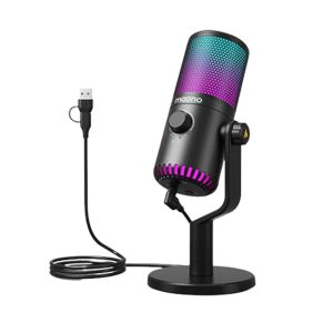 Maono DM30RGB ไมโครโฟนเกมมิ่ง USB ไฟ RGB ปรับเสียงผ่านแอปได้