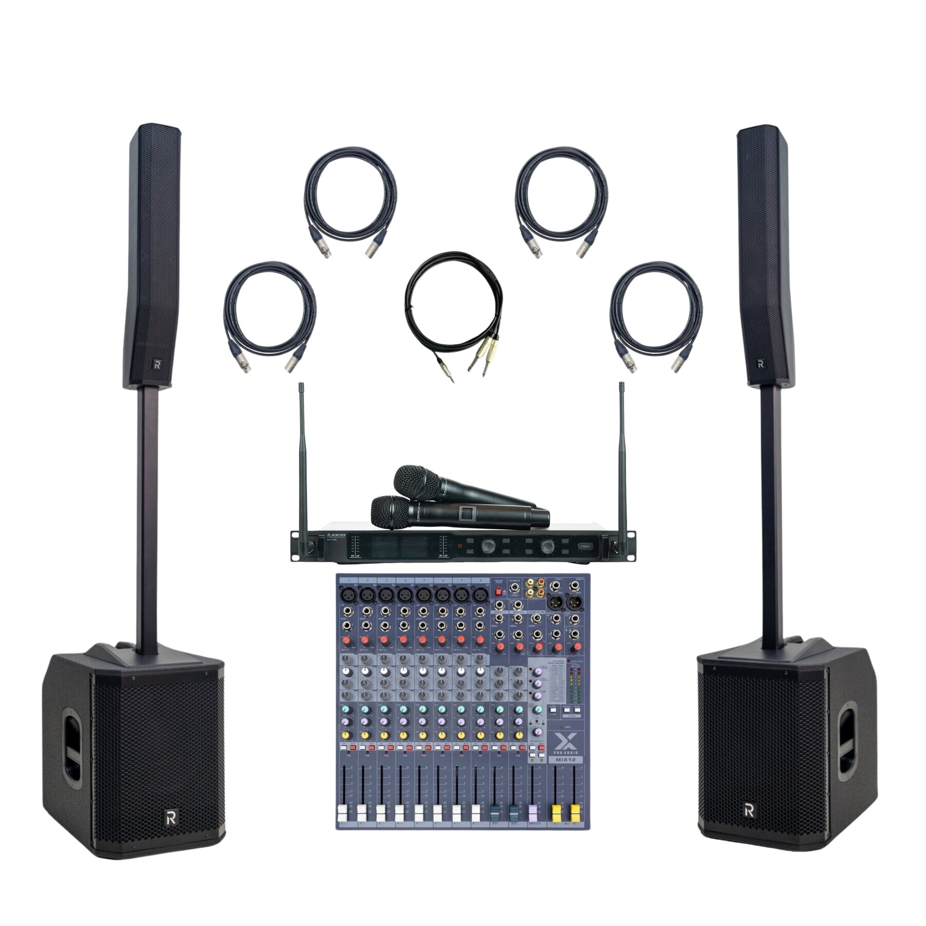 SET-RIVER-ACOUSTICS-G12X-PRO-AUDIO-MIX12-ATPROSOUND